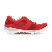 Gabor Rollingsoft Damsneaker för promenader Red, Dam