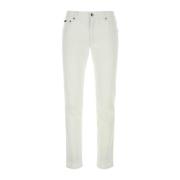 Dolce & Gabbana Vita stretch jeans i denim White, Herr