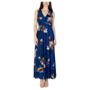 Rinascimento Lång klänning för kvinnor Blue, Dam