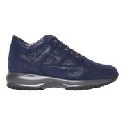 Hogan Interaktiva Sneakers - 35 Blue, Dam