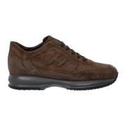 Hogan Bruna Mocka Interaktiva Sneakers Brown, Herr