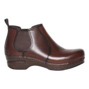 Dansko Bruna Läder Ankelboots Brown, Dam