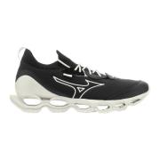 Mizuno Wave Prophecy Sneakers - Noir Blanc Black, Herr