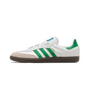 Adidas Samba OG Vit Grön Sneakers White, Herr