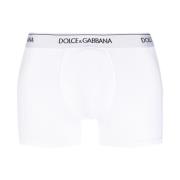Dolce & Gabbana Vit underkläder med 3,5 cm klack White, Herr
