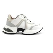 Alexander Smith Vita/Silver Stiliga Sneakers White, Dam
