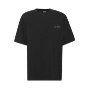 Rotate Birger Christensen Boxy Logo T-Shirt Black, Dam