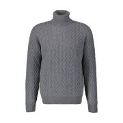 Jacob Cohën Turtleneck Sweater Gray, Herr