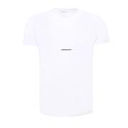 Saint Laurent Rive Gauche T-shirt White, Herr