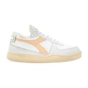 Diadora Basket Row Cut Sneakers Beige, Herr