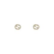 Gucci Ybd729408002 - Örhängen i 18 kt gult guld och diamanter Yellow, ...