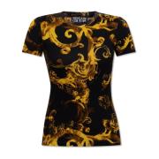 Versace Jeans Couture Bomull T-shirt Multicolor, Dam