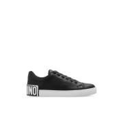 Moschino Sneakers med logotyp Black, Herr