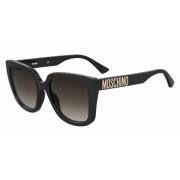 Moschino Stiliga solglasögon Black, Dam