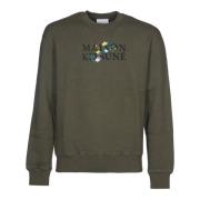 Maison Kitsuné Metal Sweater Kollektion Green, Herr