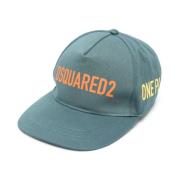 Dsquared2 One Life Logo Baseball Cap Green, Herr