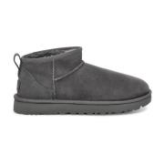 UGG Classic Ultra Mini Vinterskor Gray, Dam