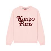 Kenzo Stilren Crewneck Sweatshirt Pink, Dam
