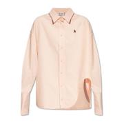 The Attico Oversize skjorta Diana Pink, Dam