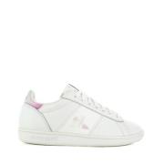 le coq sportif ita Aslappnade Lädersneakers för Kinnor White, Dam