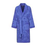 Dolce & Gabbana Belted Coats Blue, Dam