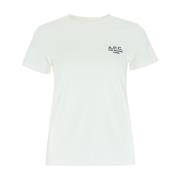 A.p.c. Klisk T-Shirt White, Dam