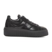 Hogan Stiliga Damsneakers för vardagsbruk Black, Dam