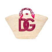 Dolce & Gabbana ‘Kendra’ shopper väska Beige, Dam