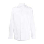 Ermenegildo Zegna Bomullsskjorta White, Herr