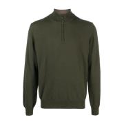 Corneliani Turtlenecks Green, Herr