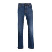 Jacob Cohën Bard Jeans, Handgjorda i Italien Blue, Herr