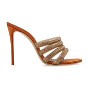 Casadei Stratospher klackmules Brown, Dam