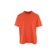 Bottega Veneta Orange Oversize Bomull T-shirt Orange, Herr