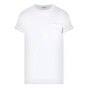 Brunello Cucinelli Vita T-shirts och Polos med Korta ärmar White, Dam