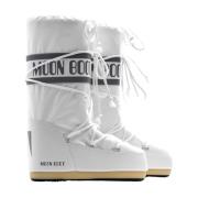 Moon Boot Vita nylon snöskor med ikonisk design White, Dam