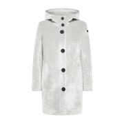 RRD Klassisk Vit Velvet Parka White, Dam