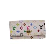 Louis Vuitton Vintage Pre-owned Canvas nyckelhllare White, Unisex