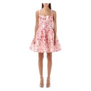 Philosophy di Lorenzo Serafini Rose Print Radzmir Miniklänning Pink, D...