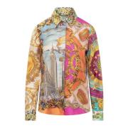 Moschino Tryckta Skjortor Multicolor, Dam