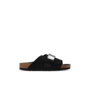Birkenstock ‘Kyoto’ sandaler Black, Dam