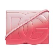 Dolce & Gabbana Axelväska med logotyp Pink, Dam
