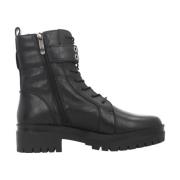 Regarde Le Ciel Lace-up Boots Black, Dam