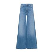 Mother Blå Jeans för Kvinnor Blue, Dam