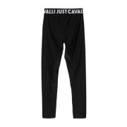 Just Cavalli Svarta Leggings Fuseaux Black, Dam