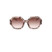 Chopard Stiliga solglasögon för män och kvinnor Brown, Dam