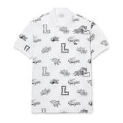 Lacoste Anpassningsbar Unisex Polo Shirt med Tvättbara Pennor White, H...