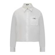 Versace Avslappnad Skjorta för Män White, Dam