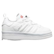 Moncler Quiltade Campus Low Top Sneakers White, Dam