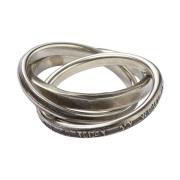 Werkstatt:Munchen Silver 925 Ring Set Gray, Unisex