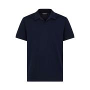 Dondup Jersey Polo Shirt Blue, Herr